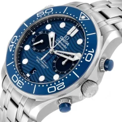 Seamaster Diver 300M Blå/Stål Ø44 mm