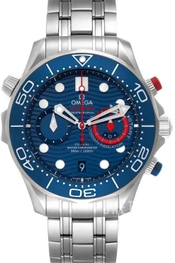 Seamaster Diver 300M Blå/Stål Ø44 mm