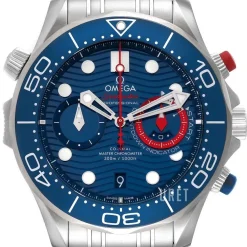 Seamaster Diver 300M Blå/Stål Ø44 mm