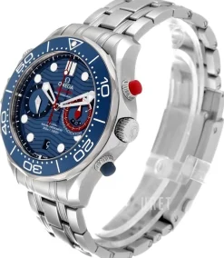 Seamaster Diver 300M Blå/Stål Ø44 mm