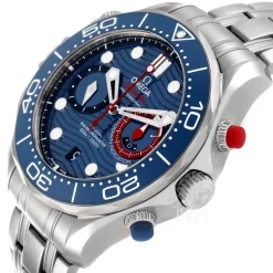 Seamaster Diver 300M Blå/Stål Ø44 mm