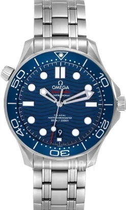 Seamaster Diver 300m Blå/Stål Ø42 mm