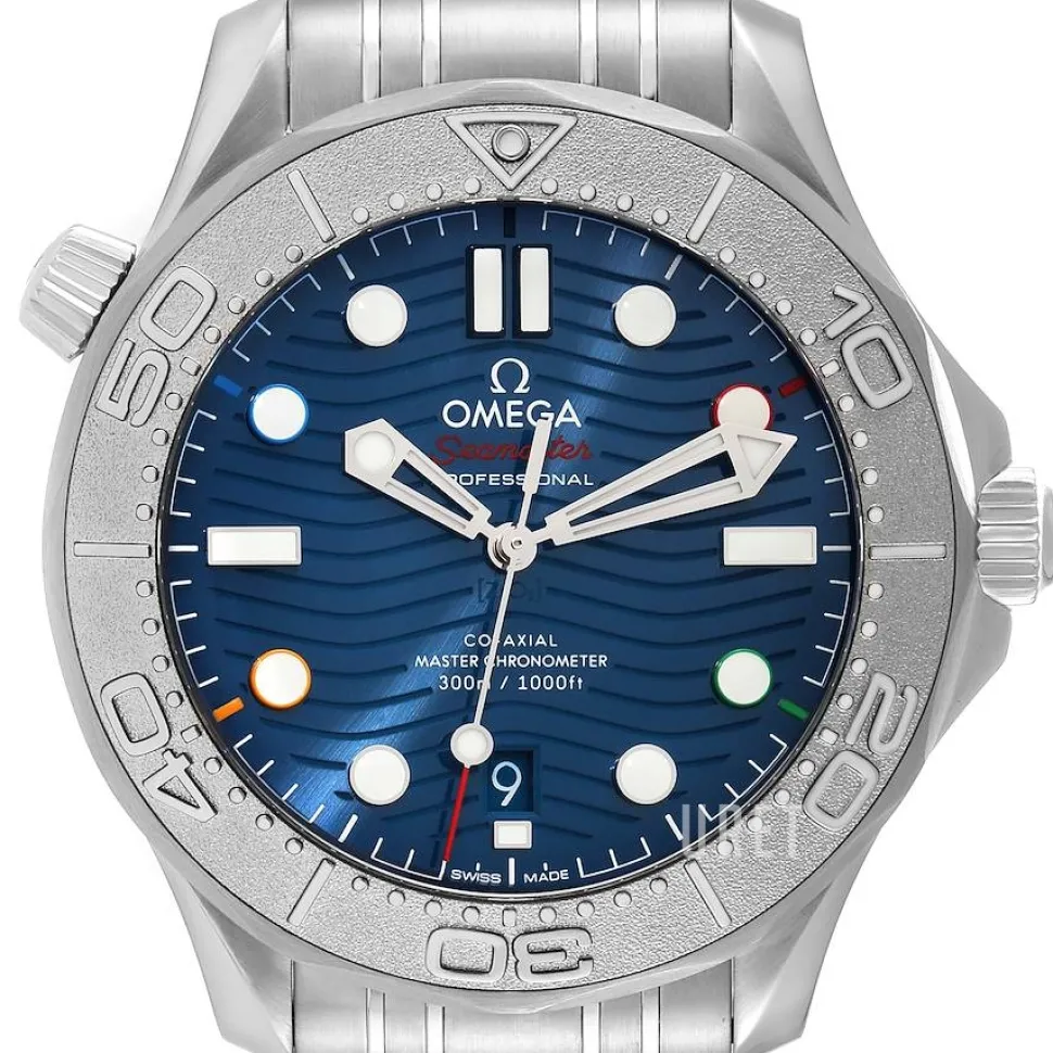 Seamaster Diver 300M Blå/Stål Ø42 mm