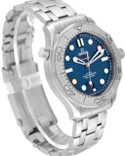 Seamaster Diver 300M Blå/Stål Ø42 mm