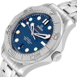 Seamaster Diver 300M Blå/Stål Ø42 mm