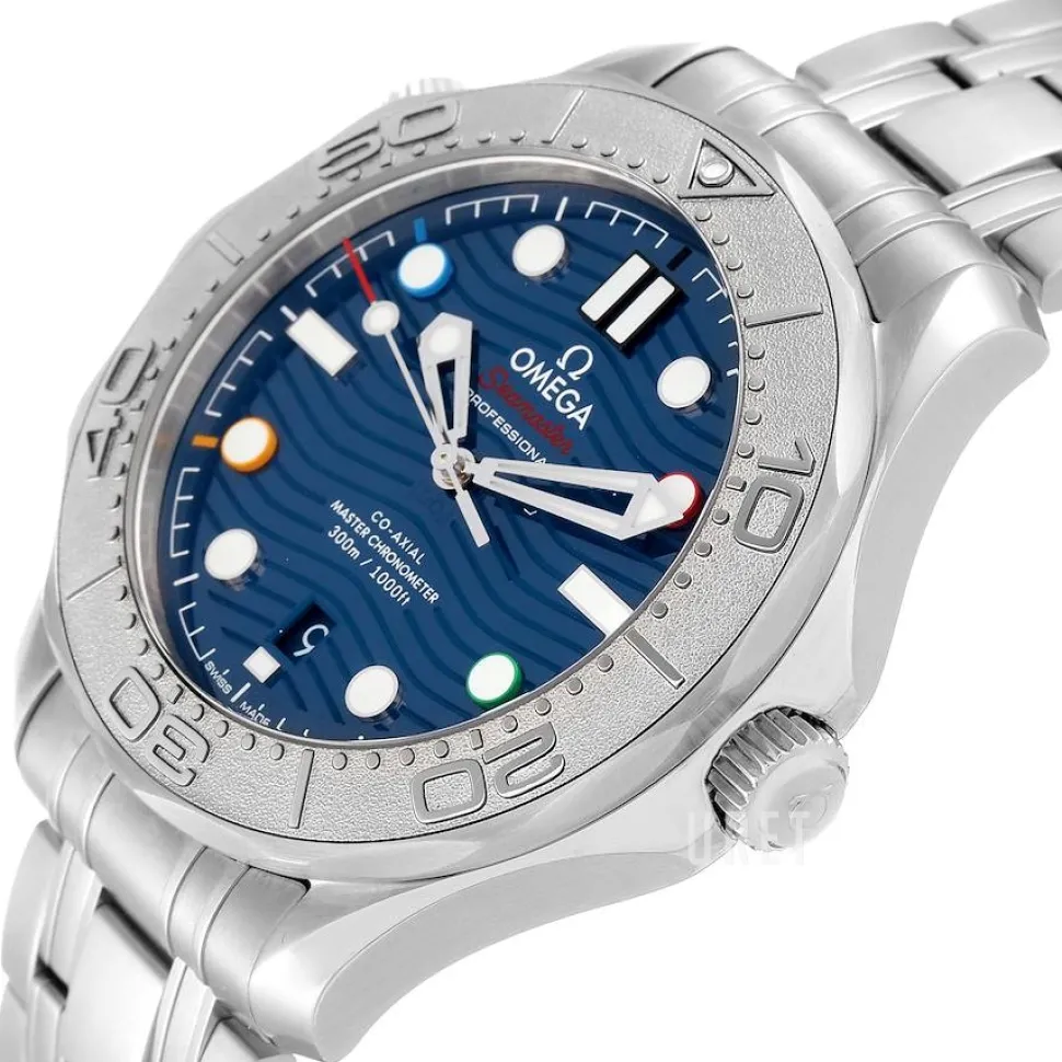 Seamaster Diver 300M Blå/Stål Ø42 mm