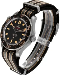 Seamaster Diver 300M Brun/Textil Ø42 mm