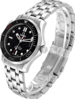 Seamaster Diver 300m Co-Axial 36.25mm Svart/Stål Ø36 mm