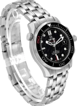 Seamaster Diver 300m Co-Axial 36.25mm Svart/Stål Ø36 mm