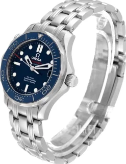 Seamaster Diver 300m Co-Axial 36.25mm Blå/Stål Ø36.25 mm