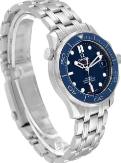 Seamaster Diver 300m Co-Axial 36.25mm Blå/Stål Ø36.25 mm