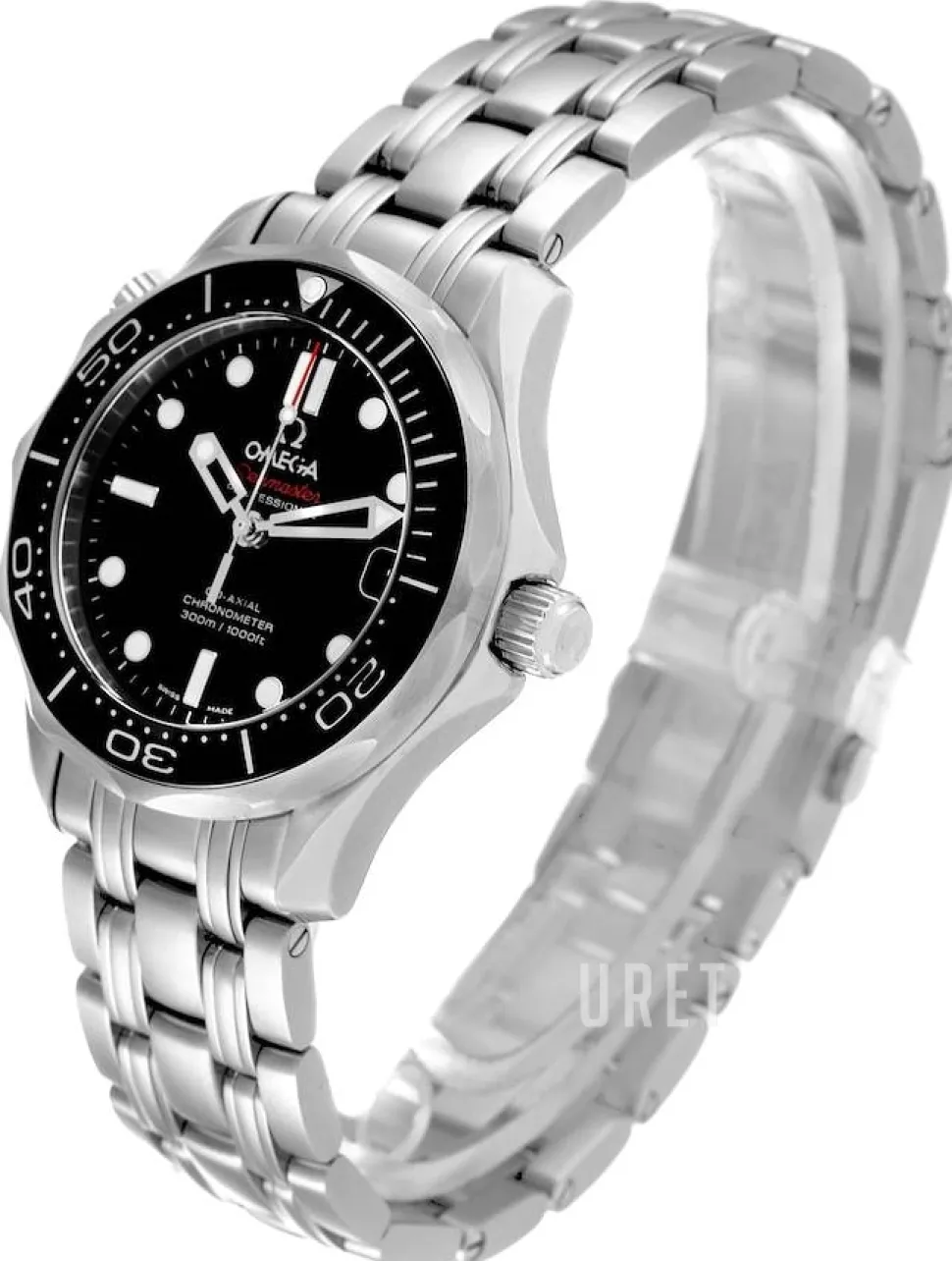 Seamaster Diver 300m Co-Axial 36.25mm Svart/Stål Ø36.25 mm