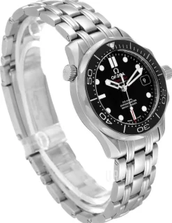 Seamaster Diver 300m Co-Axial 36.25mm Svart/Stål Ø36.25 mm
