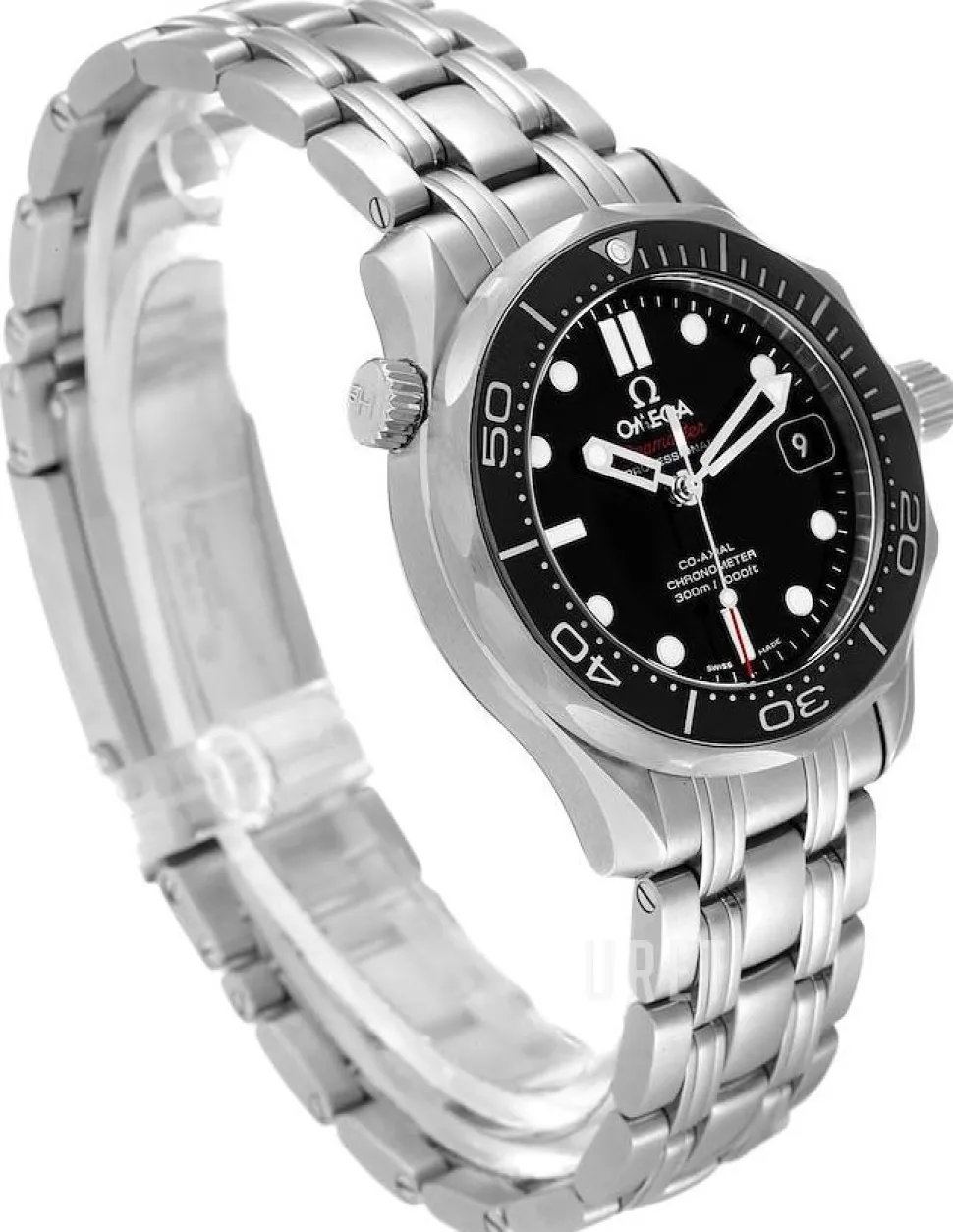 Seamaster Diver 300m Co-Axial 36.25mm Svart/Stål Ø36.25 mm