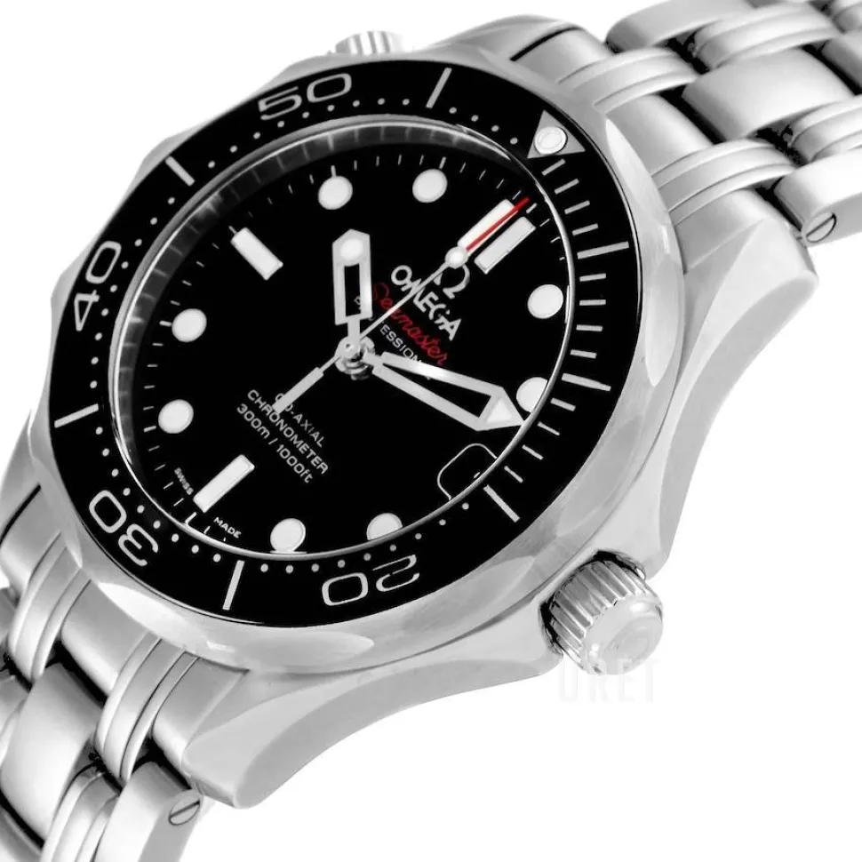 Seamaster Diver 300m Co-Axial 36.25mm Svart/Stål Ø36.25 mm