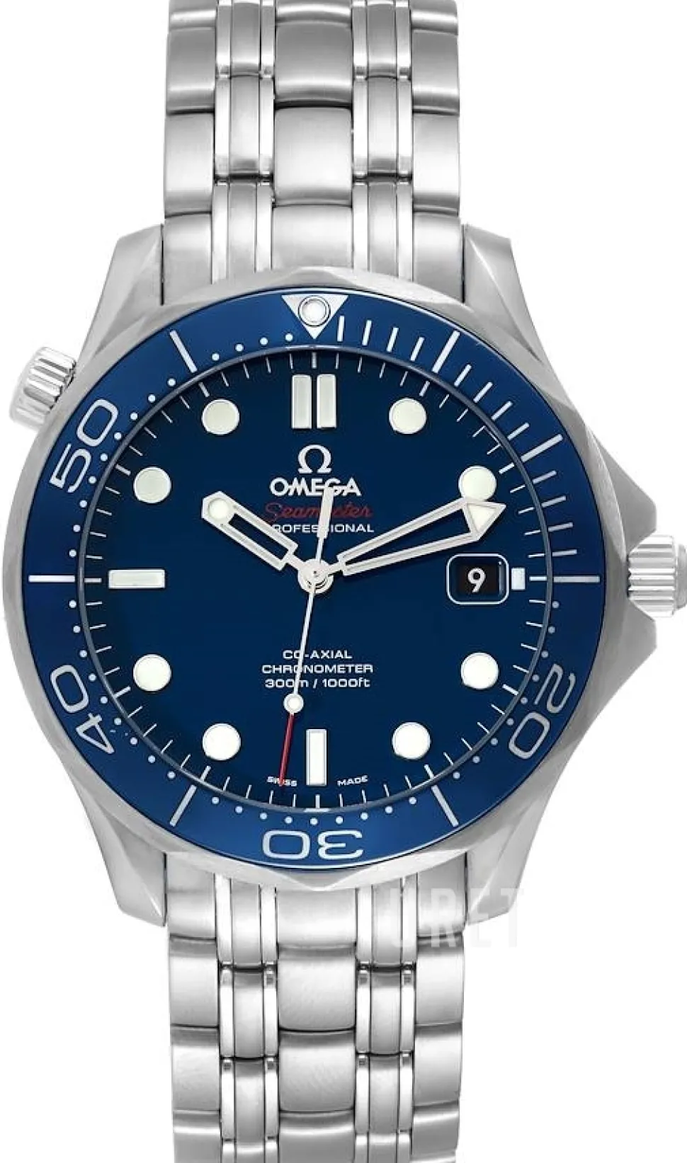 Seamaster Diver 300m Co-Axial 41mm Blå/Stål Ø41 mm