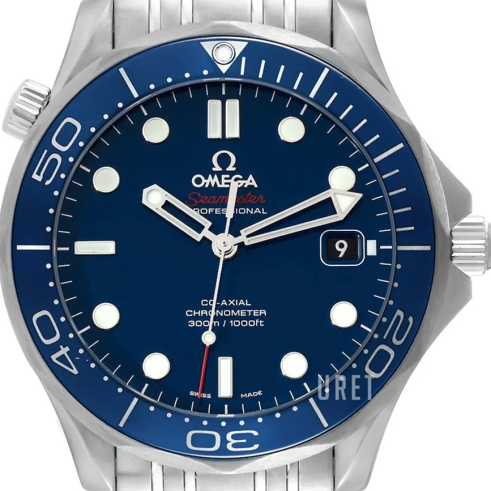 Seamaster Diver 300m Co-Axial 41mm Blå/Stål Ø41 mm
