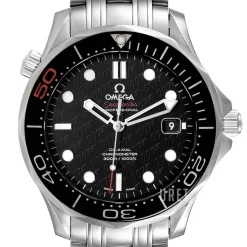 Seamaster Diver 300m Co-Axial 41mm James Bond Svart/Stål Ø41 mm