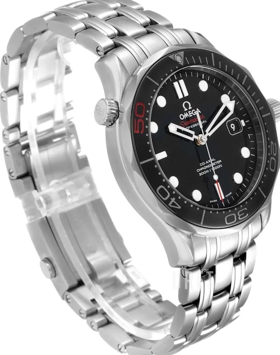Seamaster Diver 300m Co-Axial 41mm James Bond Svart/Stål Ø41 mm