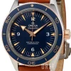 Seamaster Diver 300m Master Co-Axial 41mm Blå/Läder Ø41 mm