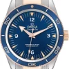 Seamaster Diver 300m Master Co-Axial 41mm Blå/18 karat roséguld Ø41 mm