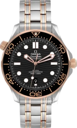 Seamaster Diver 300M Svart/18 karat roséguld Ø42 mm