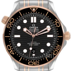 Seamaster Diver 300M Svart/18 karat roséguld Ø42 mm
