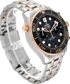 Seamaster Diver 300M Svart/18 karat roséguld Ø44 mm