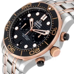 Seamaster Diver 300M Svart/18 karat roséguld Ø44 mm