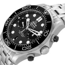 Seamaster Diver 300M Svart/Stål Ø44 mm