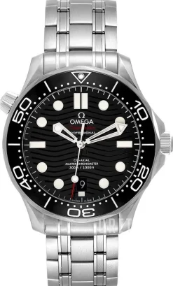 Seamaster Diver 300m Svart/Stål Ø42 mm