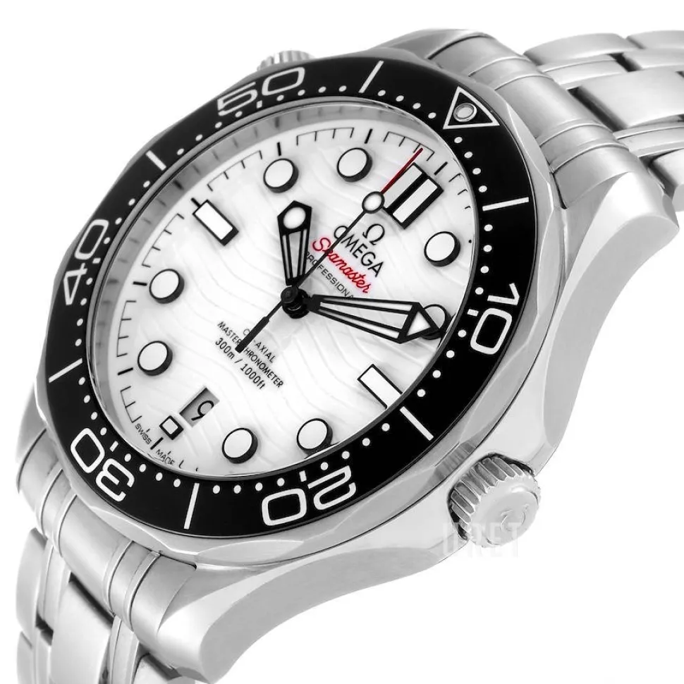 Seamaster Diver 300M Vit/Stål Ø42 mm