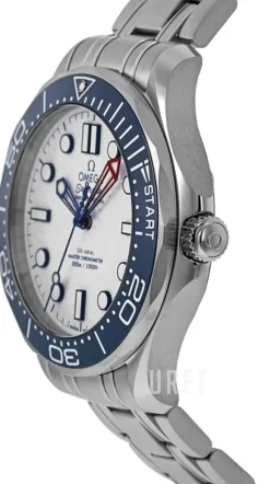 Seamaster Diver 300M Vit/Stål Ø42 mm