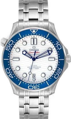 Seamaster Diver 300M Vit/Stål Ø42 mm