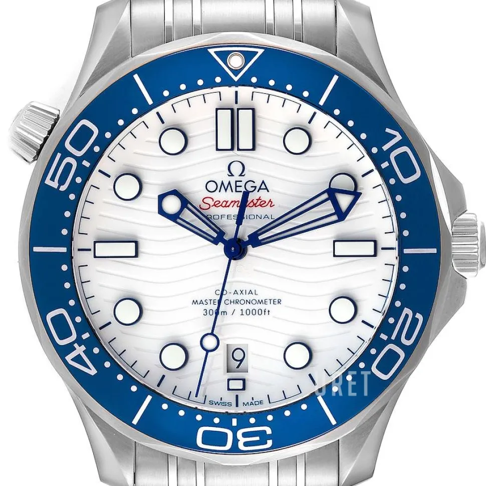 Seamaster Diver 300M Vit/Stål Ø42 mm