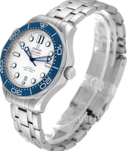 Seamaster Diver 300M Vit/Stål Ø42 mm