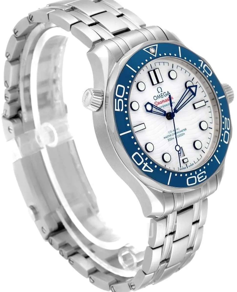 Seamaster Diver 300M Vit/Stål Ø42 mm