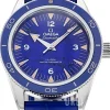 Seamaster 300M Blå/Läder Ø41 mm