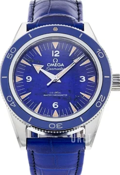 Seamaster 300M Blå/Läder Ø41 mm