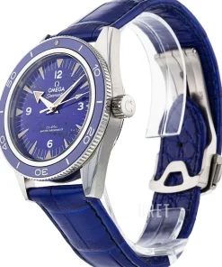 Seamaster 300M Blå/Läder Ø41 mm