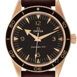 Seamaster 300M Brun/Läder Ø41 mm
