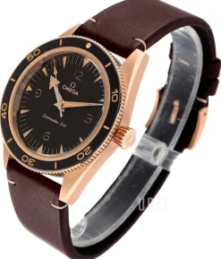 Seamaster 300M Brun/Läder Ø41 mm