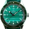 Seamaster 300M Grön/Läder Ø41 mm