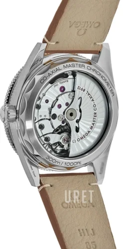 Seamaster 300M Svart/Läder Ø41 mm