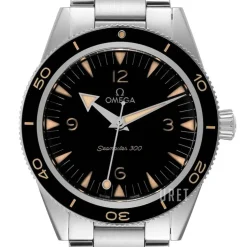 Seamaster 300M Svart/Stål Ø41 mm