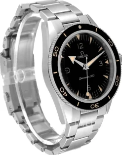 Seamaster 300M Svart/Stål Ø41 mm