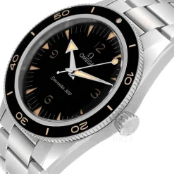 Seamaster 300M Svart/Stål Ø41 mm