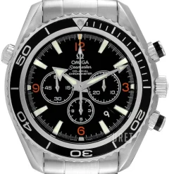 Seamaster Planet Ocean Big Size Svart/Stål Ø45.5 mm