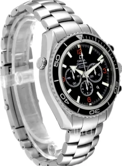 Seamaster Planet Ocean Big Size Svart/Stål Ø45.5 mm
