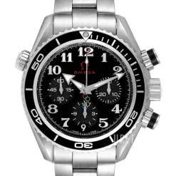 Seamaster Planet Ocean Chrono Svart/Stål Ø37.5 mm